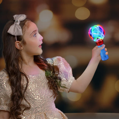 ArtCreativity Light Up Orbiter And Wand, Flashing LED Wands for Boys and Girls with Thrilling Colors, Batteries Included