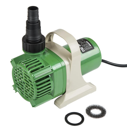 Prostormer 1/10HP Submersible Pond Pump, 3300GPH High Flow Water Pump with 9ft Lift Height, Garden Pumps, for Ponds, Fountains, Waterfalls, Hydroponics, Fish Tanks