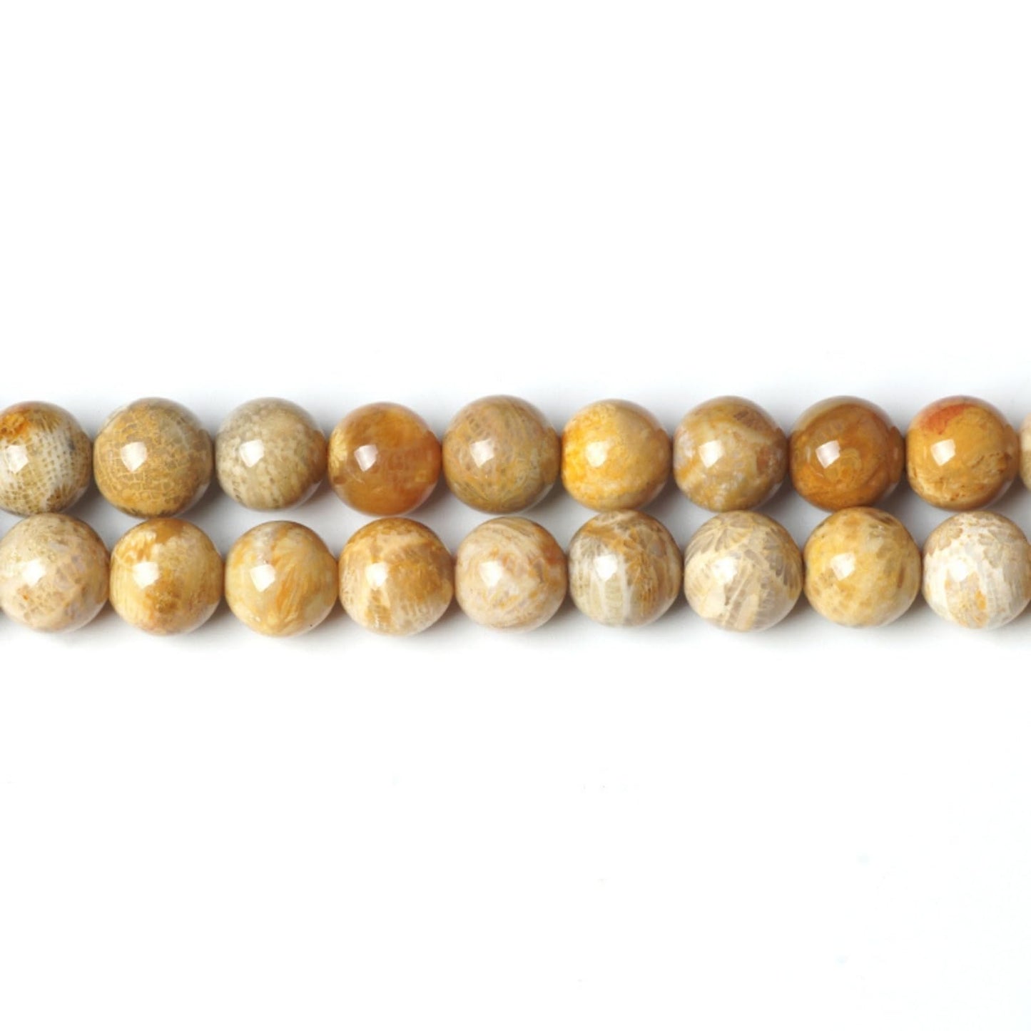 100Pcs Natural Stone 8mm Chrysanthemum Stone Round Loose Gemstone Energy Healing Beads Hole Size 1mm DIY Smooth Beads for Bracelet Necklace Earrings Jewelry Making