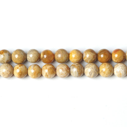 100Pcs Natural Stone 8mm Chrysanthemum Stone Round Loose Gemstone Energy Healing Beads Hole Size 1mm DIY Smooth Beads for Bracelet Necklace Earrings Jewelry Making