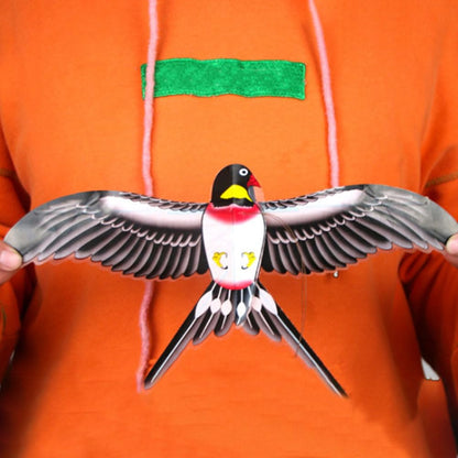 Gogogmee Swallow Bird Kite with Fishing Pole Easy to Fly Lightweight Outdoor Kids Kite for Family Fun and Play