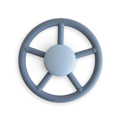mushie Wheel Suction Spinner Toy | Toddler Sensory Toys for Bath & Play