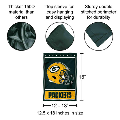 Green Bay Packers Decorative Yard Garden Flag