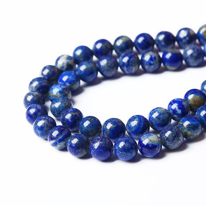 AAA+ Natural Lapis Lazuli Gemstone Beads 6mm 60PCS Round Loose Stone Beads for Jewelry Making DIY Bracelets Necklace Earrings
