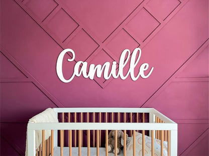 Personalized Nursery Name Sign - Custom Wooden Name Signs for Kids Room, Personalized Name Sign for Nursery - Perfect Kids Room Decor & Wall Name Decoration