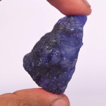 GEMHUB Natural AAA++ Quality Sapphire 119.00 Carat Certified Healing Crystal Raw Rough Blue Sapphire Stone