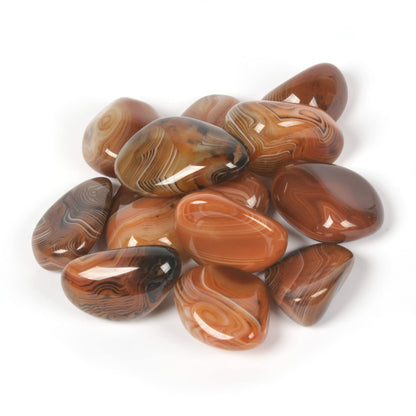 1/2LB Large Dream Agate Tumbled Polished Natural Crystal Healing Pocket Stones Rock Collection