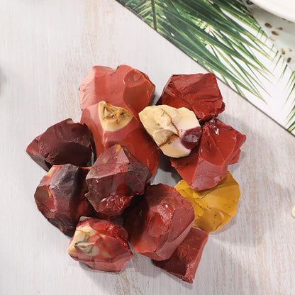 Mookaite Raw Crystals, Large 1.25-2.0" Healing Crystals Natural Rough Stones Crystal for Tumbling, Cabbing, Fountain Rocks, Decoration, Polishing, Wire Wrapping, Wicca & Reiki