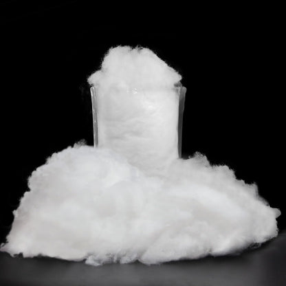 GQE Christmas Fake Snow Decoration,7 Oz(1 Bag) White Artificial Snow Cotton Fluffy Fake Snow for Mantle Village,Nativity Set,Faux Snow Christmas Tree Decor,Winter Indoor Home Decoration
