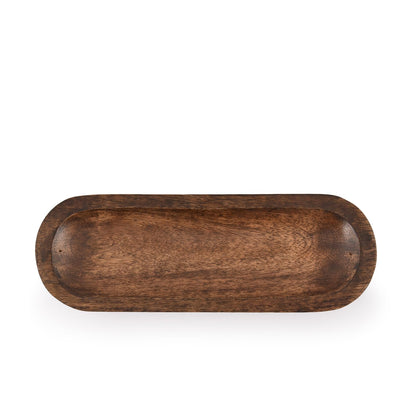 Kaizen Casa Incense Burner Stick Holder Ash Catcher Wooden Handmade Modern Gift Wood Home Decor Size (11" X 4" X 1")