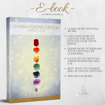Crystals and Healing Stones Premium Kit Wooden Box - Chakra Stones Healing Crystals Set, Rose Quartz, Amethyst Cluster, Quartz Points, Chakra Pendulum (Deluxe Chakra Collection)