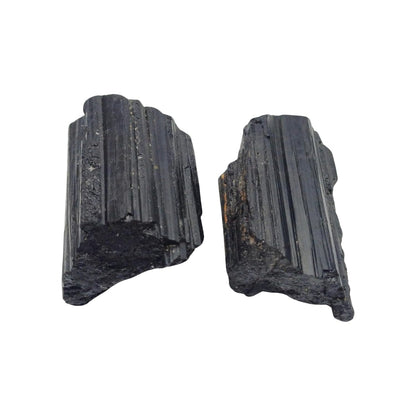 Crystals, Rocks, Crystals and Healing Stones, Witchcraft Supplies, Healing Crystals, Stones, Healing Stones, Rock Collection, Agate, Raw Stones (Black Tourmaline, 2 Pcs)