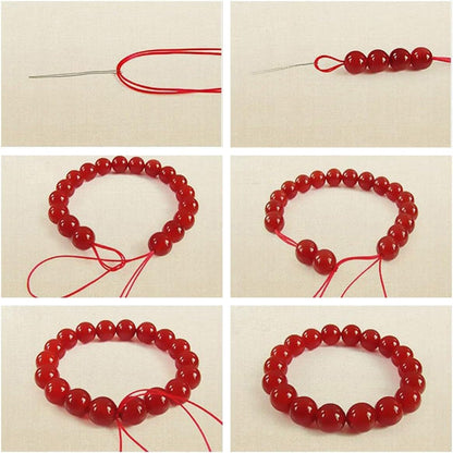 CMBYN 4mm 200pcs Natural Stone Round Beads Indian Agate Genuine Stone Beading Loose Gemstone DIY Charm Smooth Beads for Bracelets Necklaces Earrings Hole Size 1mm (Indian Agate 4mm)