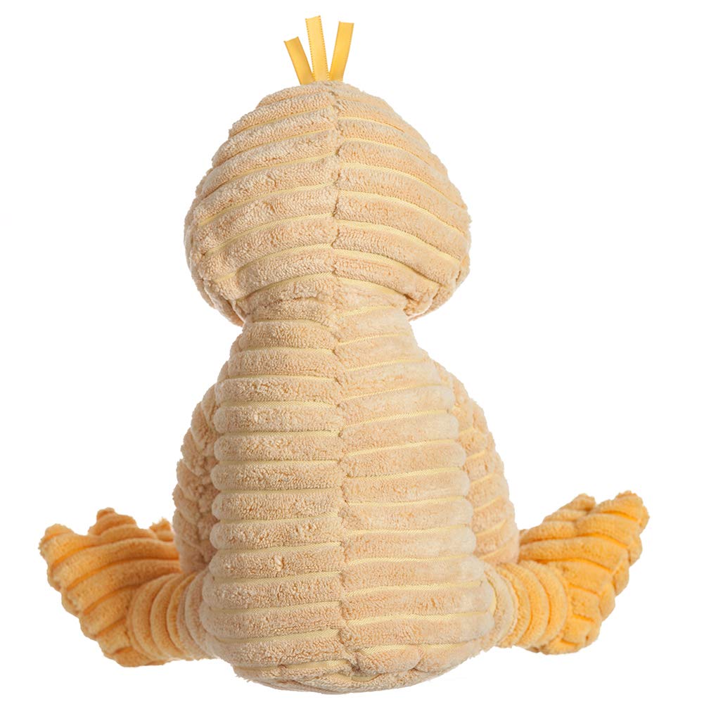 Apricot Lamb Toys Plush Corduroy Duck Stuffed Animal Soft Cuddly Perfect for Child (Corduroy Duck, 9 Inches)