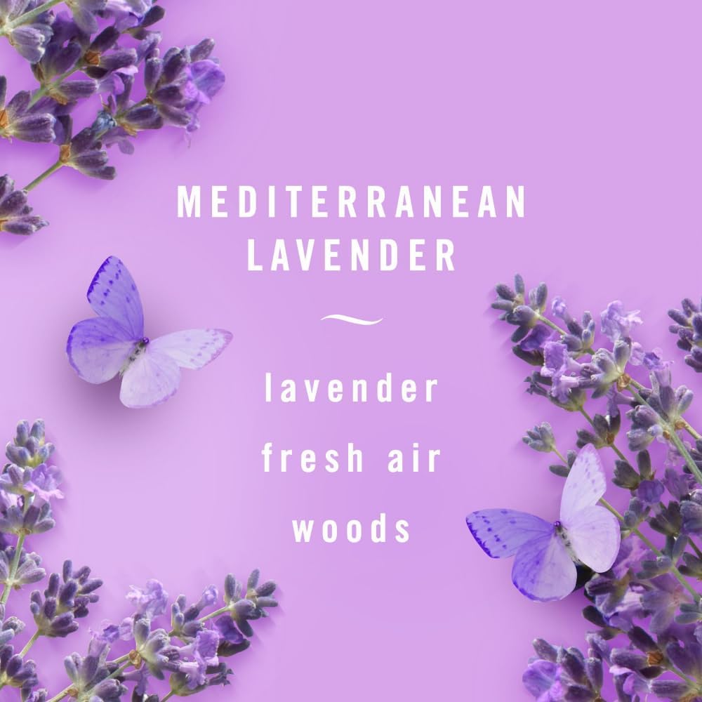 Febreze Air Freshener Spray, Odor-Fighting Room Spray, Mediterranean Lavender Scent, 8.8oz, 2 Count