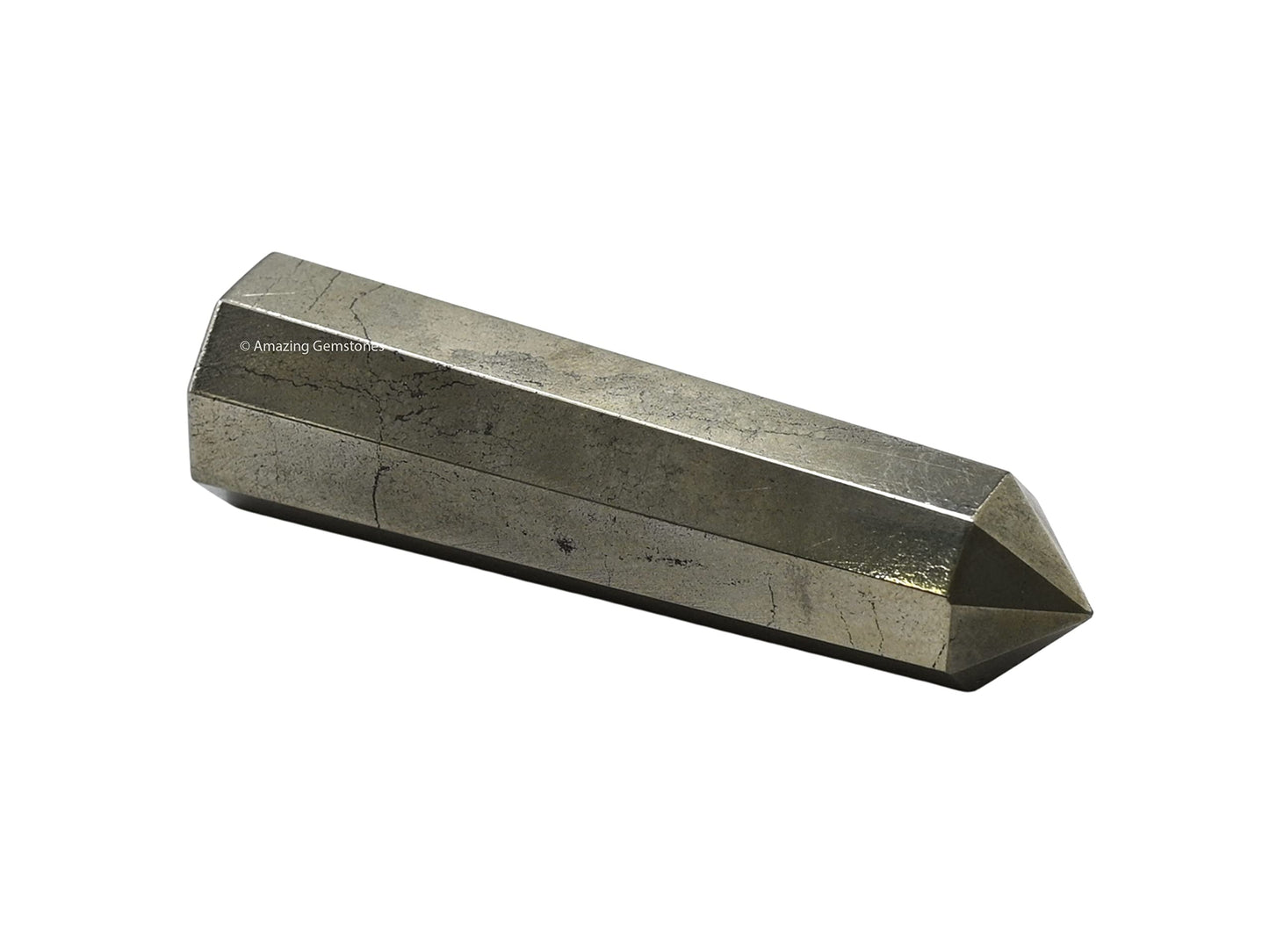 Amazing Gemstone Pyrite Crystal Towers - Natural Healing Crystal Point Obelisk for Reiki Healing and Crystal Grid (2" to 3" INCH)