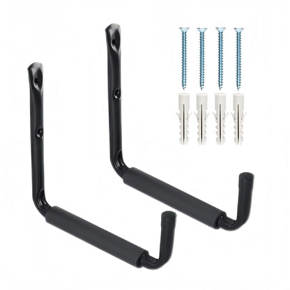 CROISSANT 2Pack Garage Storage Ladder Hook, Suitable for Kayak Hangers for Garage wall, Heavy Duty Hooks for Hanging 50 lbs