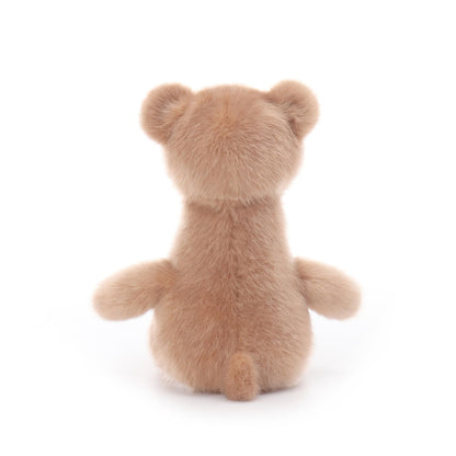 Apricot Lamb Long Neck Bear Stuffed Animals for Kids, Soft Cute Plush Toys for Baby Girl and Boy, 7 Inches