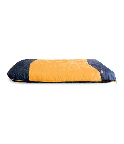 THE NORTH FACE Dolomite 2 Person Sleeping Bag 15F / -9C - Rectangular, 3-in-1 Insulation, Water Repellent, Fleece Lined, Hyper Blue/Radiant Yellow-NPF, Regular