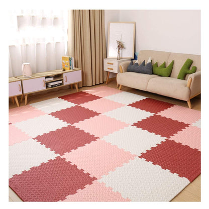 ALGFree Foam Puzzle Mat Soft Kids Baby Foam Activity Play Mat Interlocking Floor Tiles EVA Infant Crawling Mats, Customizable (Color : E, Size : 60x60x1.2cm-8pcs)