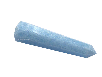 Amazing Gemstone Blue Calcite Celestite Crystal Towers ~ Natural Healing Crystal Point Obelisk for Reiki Healing and Crystal Grid (2" to 3" Inch)
