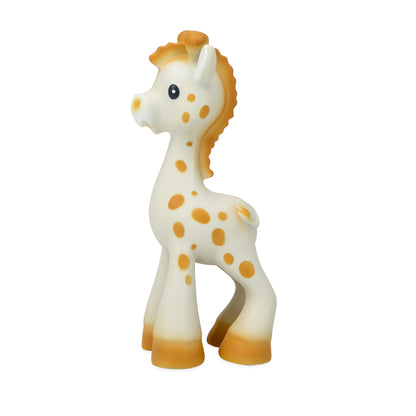 Nuby Jackie The Giraffe Natural Rubber Teether - 3+ Months - Baby Teething Toy
