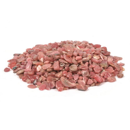 Natural Thulite Polished Chips Crushed Tumbled Stone Crystal Healing Embellishments 100 grams