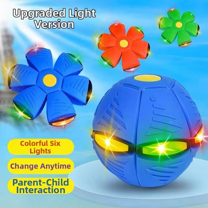 Seiyeje Magic Ball pop-up Bouncing Ball, Glowing and Flashing Bouncing Ball, Suitable for Fun Lighting,can be Played Indoors or Outdoors, Party Gift(2Pack, NO Lights)