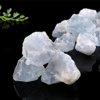 Kyanite Raw Crystals, Large 1.25-2.0" Healing Crystals Natural Rough Stones Crystal for Tumbling, Cabbing, Fountain Rocks, Decoration, Polishing, Wire Wrapping, Wicca & Reiki
