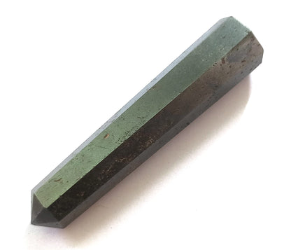WholesaleGemShop 3 Inch Hemetite Gemstones Obelisk Tower Jumbo Facet Aura Rock Crystal Natural Polished Earth Wand Spirit