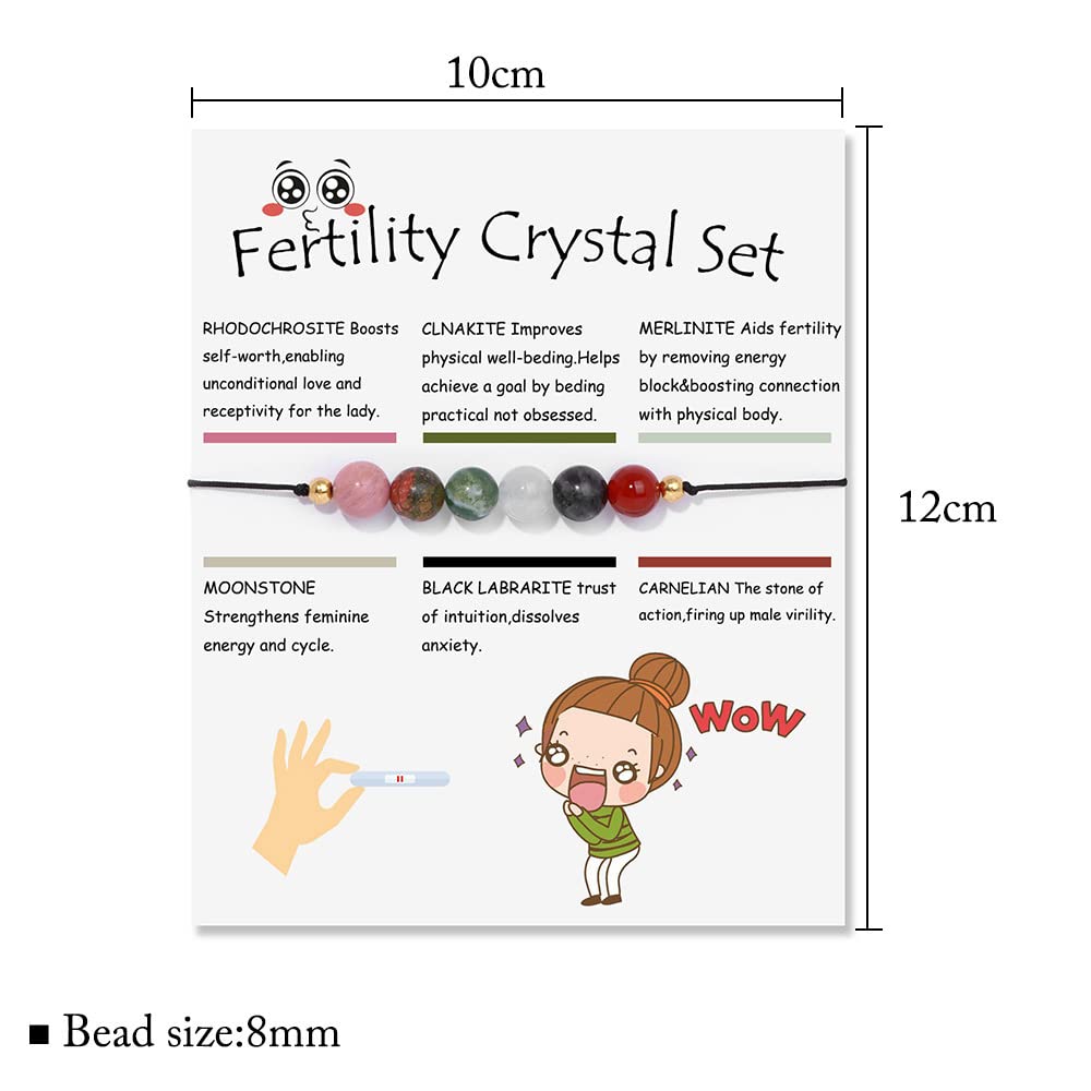 Fuqimanman2020 6mm Spiritual Crystal 7 Chakra Stretch Bracelet Natural Stone Healing with Meaning Cards Quartz Amethyst Reiki Beaded for Women Men for Anxiety Relief Jewelry-Anxiety