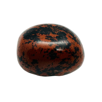 Erliway Red Obsidian Healing Crystal Stones, 1.25-2.0" Large Reiki Healing Gemstones Natural Tumbled Polished Stones for Energy Witchcraft Therapy Meditation