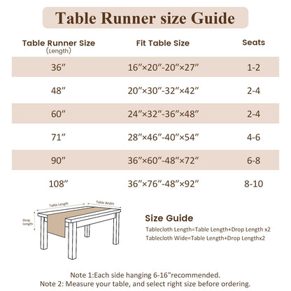 Xiomot Burlap Boho Table Runner Farmhouse Rustic Jute Macrame Woven Dining Table Runner for Bedroom Dresser Kitchen Home Decor(Brown, 12x36 in)