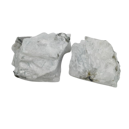 Crystals, Rocks, Jade, Crystals and Healing Stones, Witchcraft Supplies, Healing Crystals, Stones, Healing Stones, Rock Collection, Agate, Raw Stones (Rainbow Moonstone, 2 Pcs)