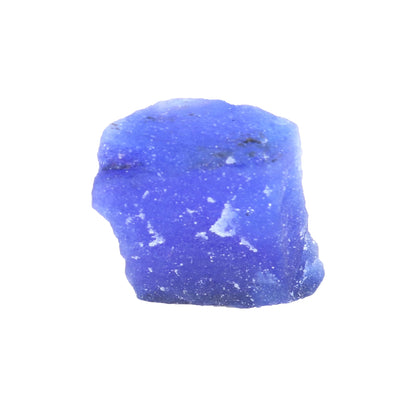 REAL-GEMS EGL Certified Natural Blue Sapphire 18 Ct. Raw Rough Loose Gemstone For Lapidary Or Jewelry Cabbing AXA-197