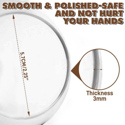 La Llareta Glass Food Storage Canister, 550ml/19oz Storage Container with Ball Cork, Clear Glass Storage Jar, Sealed Container Canister, for Spices, Sugar, Coffee, Biscuits, Candies