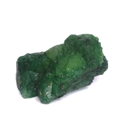 GEMHUB Gemstone Beads Protection Green Emerald Healing Crystal 100.00 Carat Natural Raw Uncut Rough Gems