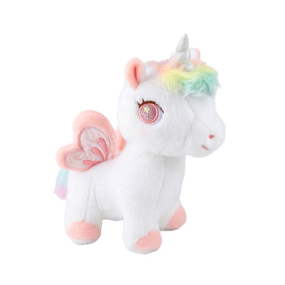Plush Unicorn Stuffed Animal, Pink Unicorn Plush Toys for Girls Girlfriend Lovers, 11.8 Inches Smooth Plushies Hugging Pillow, Cute Pony Stuffed Animal Cuddle Toy Gift for Birthday Valentine Christmas