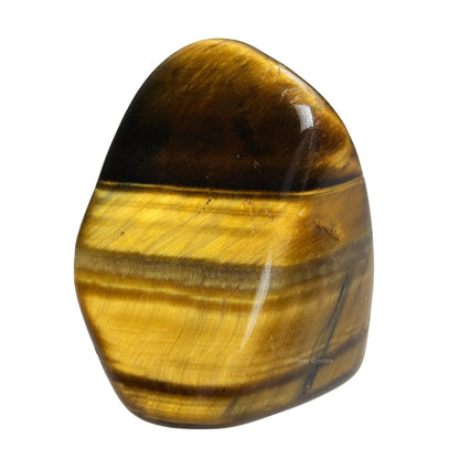 Tiger's Eye Healing Crystal Stones, 1.25-2.0" Large Reiki Healing Gemstones Natural Tumbled Polished Stones for Energy Witchcraft Therapy Meditation