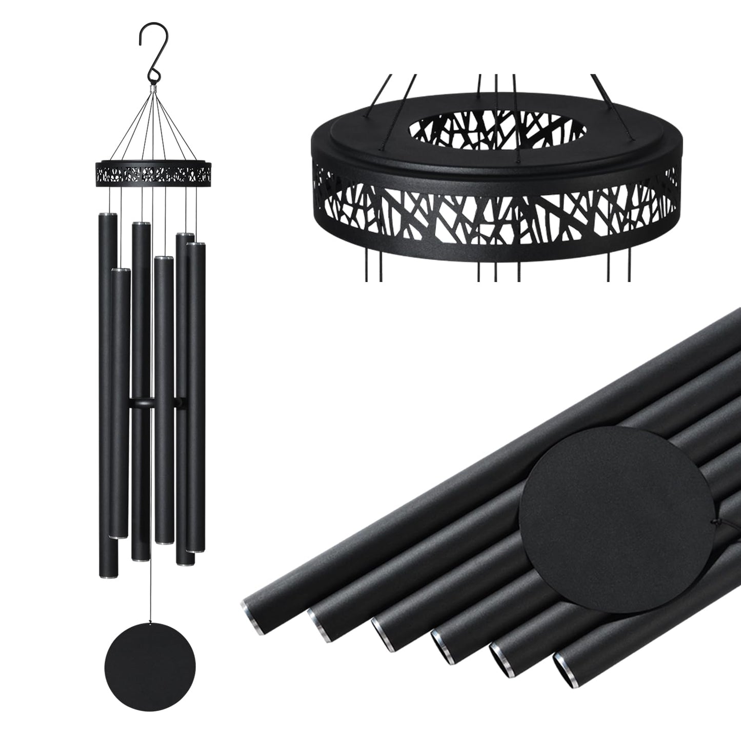 60" Extra Large Wind Chimes for Outside Deep Tone, Sympathy Gifts Memorial Wind Chimes Outdoor Clearance, Church Chime for Garden,Yard,Patio & Lawn