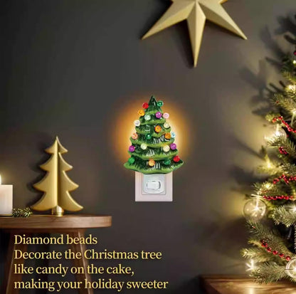 Christmas Tree NightLight, Plug in Christmas Tree with Lights Christmas Decor, Christmas Decorations Indoor Accessories