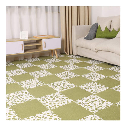 ALGFree Interlocking Floor Tiles Foam Puzzle Mat，1cm Thick Baby Toddler Crawling Mat Play Room Soft Playmats Easy Travel, Free Combination (Color : E, Size : 60x60x1cm-12pcs)