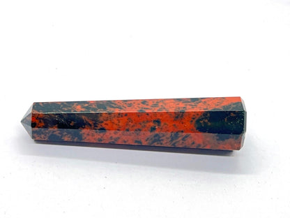 WholesaleGemShop 3 Inch (70 mm) Gemstones MAHOGANY OBSIDIAN Obelisk Tower Jumbo Facet Aura Rock Crystal Natural Polished Earth Wand Spirit