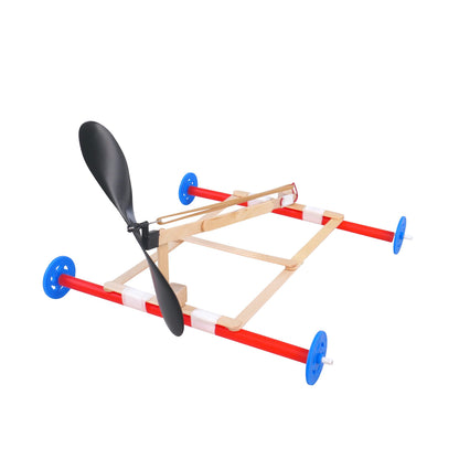 6-Inch Plastic Propellers, 10-Pack – Build Rubber Band Powered Planes, Helicopters, and More STEM Projects