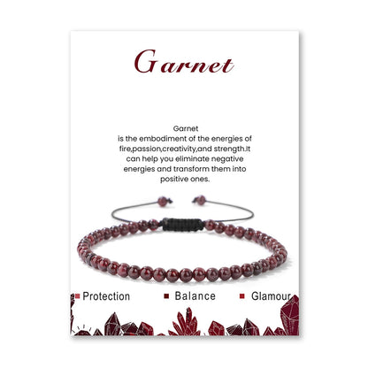 Lit Wall Garnet Anklets for Women Beach Boho Ankle Waterproof Garnet Anklet Bracelets Adjustable Beaded Ankle Bracelet Plus Size Anklets Gemstone Anklet Jewelry Gift for Her