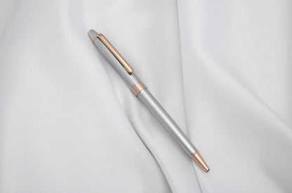 Piguet Genève – Luxury and Ergonomic Rollerball Signature Pen – Sigma V Signature – Blue Ink – Gift Boxed with Universal Refill (Deluxe)