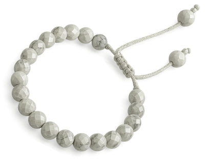 Amazing Gemstone Howlite Bracelet for Women - Chakra Mens Bracelet Protection Crystals and Healing Stones - Blessing Spiritual Meditation Gift Christmas Stocking Stuffers