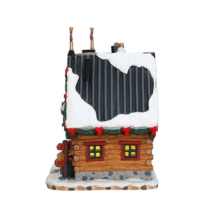 Lemax Vail Village Lighted Building: Apres-Ski Lodge, Porcelain