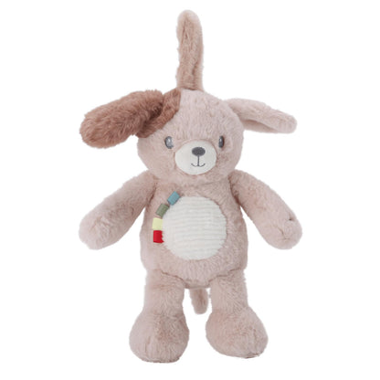 Linzy 10" Light-Up Musical Dog Bedtime Baby Soother – Soft Puppy Plush Stuffed Animal with LED Night Light & Lullaby Music, Birthday Christmas for Newborns Toddlers Kids