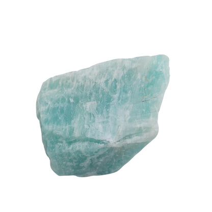 Karma Gems 5 Pcs Rough Amazonite Natural Crystal - Tumbling Rocks - Cool Rocks and Agate Stone - Amazonite for Energy Healing of Mind and Body - Enhance Personal Luck